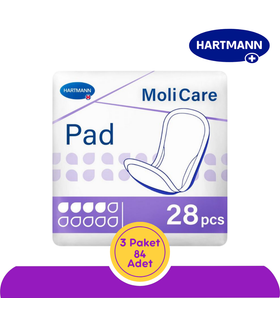 Hartmann MoliCare Pad Mesane Pedi 4 Damla (Large) 28 Adet (3 Paket)