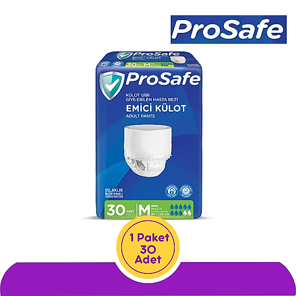 Prosafe Emici Külot Orta (M) 30 Adet