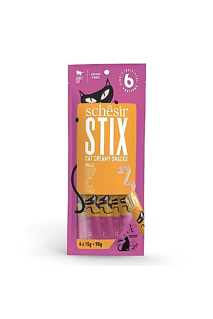 Scehesir Stix Tavuk Krem Pouch 6 X 15g