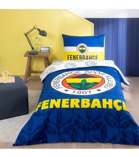 Taç Lisanslı Tek Kişilik Nevresim Takımı Fenerbahçe Palamut