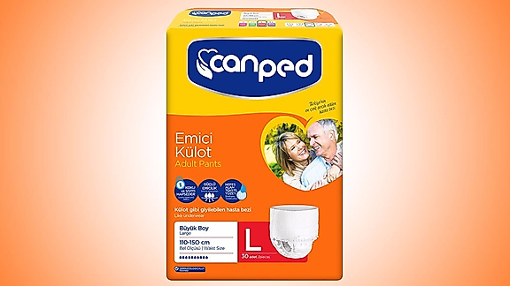 Canped Emici Külot Hasta Bezi Large | 30’lu Paket