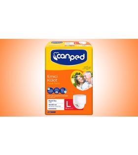 Canped Emici Külot Hasta Bezi Large | 30’lu Paket