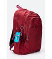 Bordo Unisex 14'' İnç Laptop Okul Seyahat Sırt Çantası Suya Dayanıklı Krinkıl