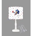 Minibabyrooms Sonic Desenli Ahşap Oyma Ayak Abajur