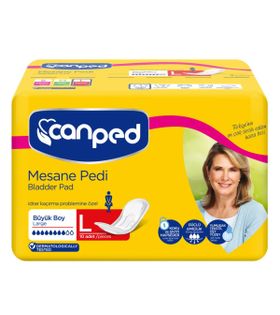 Canped Kadın Mesane Pedi Large | 10’lu Paket Konforlu Kullanım