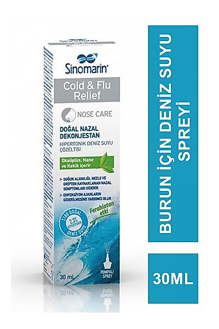 Sinomarin Cold & Flu Relief Sprey 30 ml