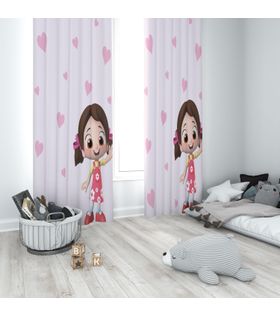 Minibabyrooms Niloya Temalı Fon Perde