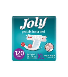 Joly Belbantlı Hasta Bezi Ekstra Large (Ekstra Büyük Boy) 120 Adet