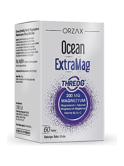 Ocean Extramag Threog 200 mg Tablet 60'lı