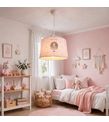 Minibabyroom Kabarık Saçlı Prenses Temalı Çocuk Odası Sarkıt Avize