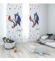 Minibabyrooms Sonic Temalı Fon Perde