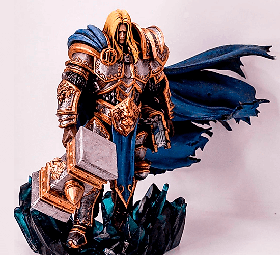 Arthas 3D Printing Figurine