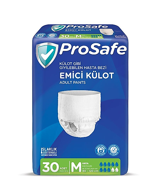 Prosafe Emici Külot Hasta Bezi Medium | 30’lu Paket