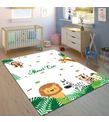 Minibabyrooms Safari Desenli 8 mm Kalınlıkta Çocuk Odası Halısı