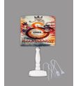 Minibabyrooms Galatasaray 3 Desenli Ahşap Oyma Ayak Abajur