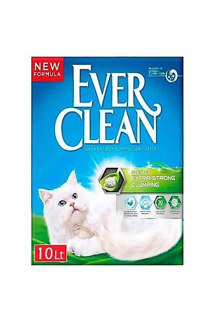 Ever Clean Extra Strong Scented Kokulu Kedi Kumu 10 L