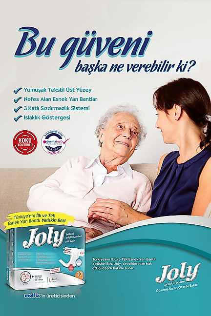 Joly Belbantlı Hasta Bezi Ekstra Large (Ekstra Büyük Boy) 120 Adet