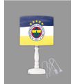 Minibabyrooms Fenerbahçe Desenli Ahşap Oyma Ayak Abajur