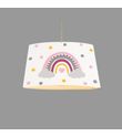 Minibabyroom Gökkuşağı Temalı Çocuk Odası Sarkıt Avize