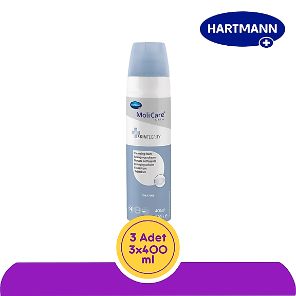 Hartmann MoliCare Skin Vücut Temizleme Köpüğü 400ml (3 Adet)