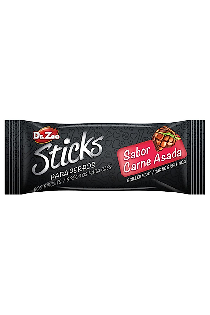 Dr.zoo Mini Sticks Izgara Etli Köpek Ödülü 130gr