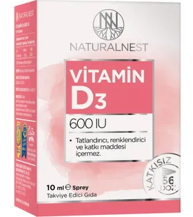 Naturalnest D3 600 Iu 10 Ml