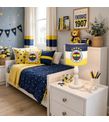 Minibabyrooms Fenerbahçe Desenli Ahşap Oyma Ayak Abajur