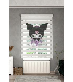 Minibabyrooms Kuromi Temalı Çocuk Odası Zebra Perde