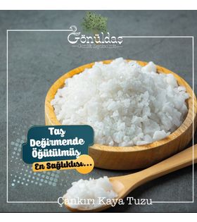 Çankırı Kaya Tuzu Öğütülmüş İnce Tuz (1 kg)