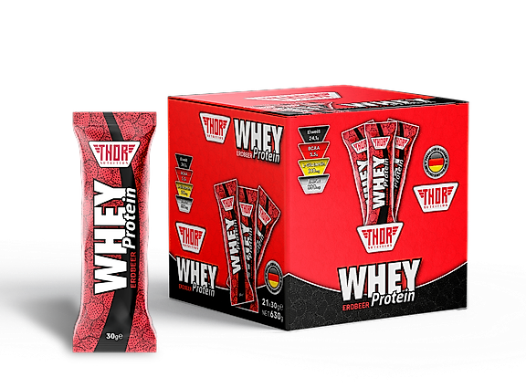 Thor Nutrition 630 gr Whey Protein Çilek Aromalı 21 Sase