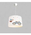 Minibabyroom Klasik Araba ve Bolonlar Temalı Çocuk Odası Sarkıt Avize