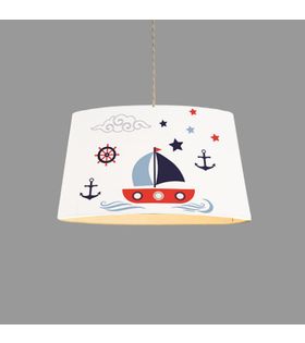 Minibabyroom Yelkenli Temalı Çocuk Odası Sarkıt Avize