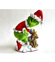 Grinch & Max 3D Printing Figurines in Diorama