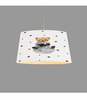 Minibabyroom Astronot Ayıcık Temalı Çocuk Odası Sarkıt Avize