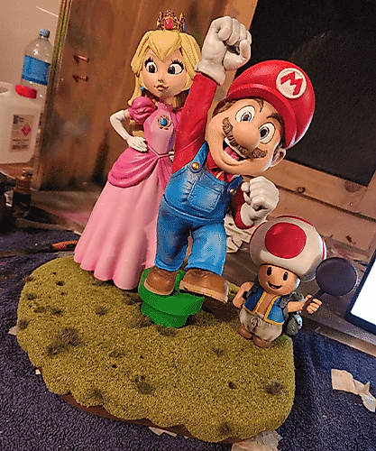 Super Mario 3D Printing Figurines