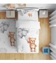 Minibabyrooms Balonlu Ayıcık Temalı Nevresim Takımı