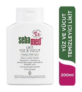 Sebamed Likit Yüz ve Vücut Temizleyici 200 ml