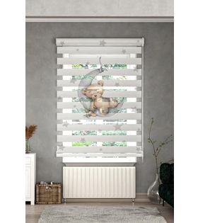 Minibabyrooms Ayda Uyuyan Ayıcık Beyaz Zemin