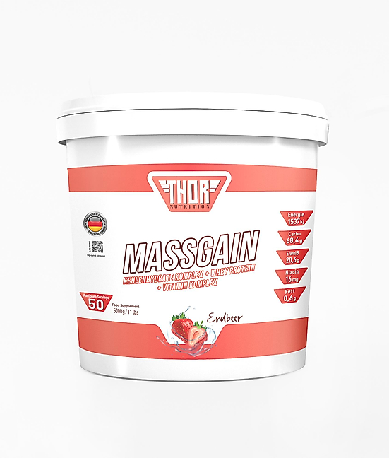 Thor Nutrition 5 kg Massgainer Çilek Aromalı 50 servis