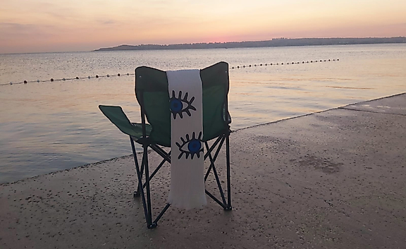 Göz Baskılı Müslin Plaj Peştemali