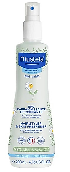 Mustela Saç Şekillendirici ve Ferahlatıcı Vücut Spreyi 200 ml