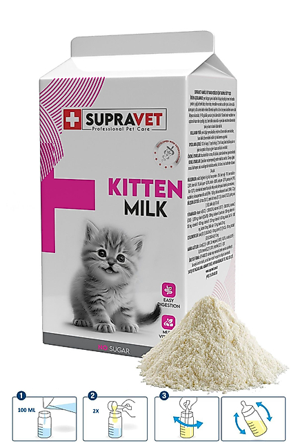 Supravet Hamile ve Yavru Kediler İçin Taurinli Kedi Süt Tozu 150 gr