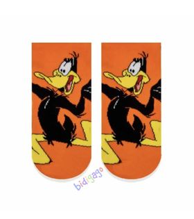 Daffy Duck Desenli Çocuk Soket Çorap