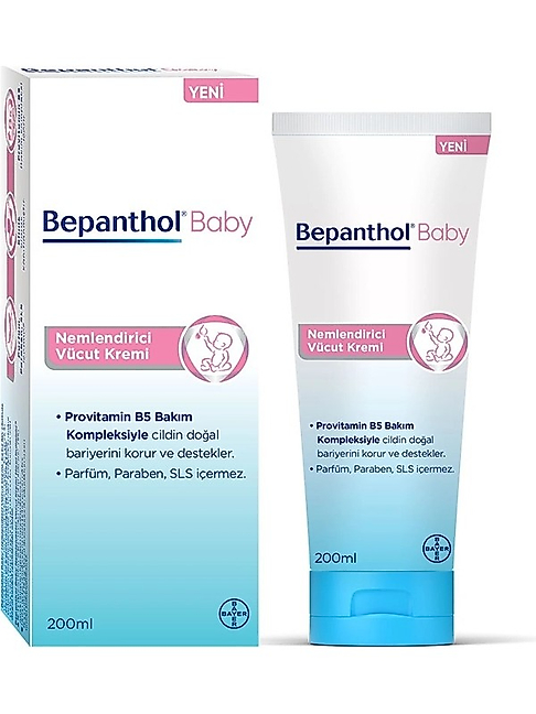 Bepanthol Baby Nemlendirici Vücut Kremi 200 ml