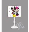 Minibabyrooms Micky Mause Miny Mause Desenli Ahşap Oyma Ayak Abajur