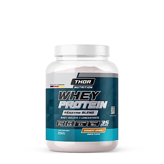 Thor Nutrition 1050 gr Whey Protein 35 servis Kurabiye Aromalı
