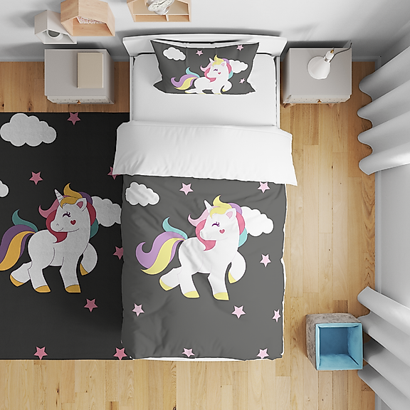 Minibabyrooms Unicorn Temalı Nevresim Takımı